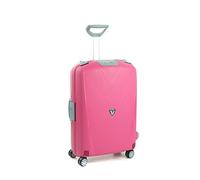 Roncato Mittelgrosser Spinner Hartschalen Light - cm. 68 x 48 x 27 Fassungsvermögen 80 L Organisierter Innenraum TSA-Schloss 10 Jahre Garantie