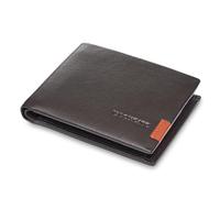 Roncato Monaco Geldbörse RFID Schutz Leder 12 cm braun