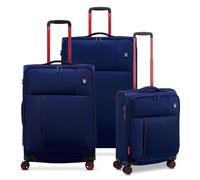 Roncato Move 4 Rollen Kofferset 3-teilig mit Dehnfalte blau