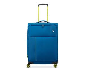 Roncato Move Mittelgrosse Koffer 64cm erweiterbar Blauer See