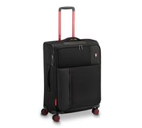 Roncato Move Mittelgroßer Koffer 64 cm Erweiterbar - Smoke Schwarz