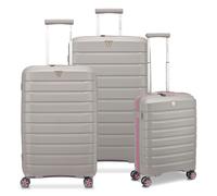 Roncato B-Flying Neon 4 Rollen Kofferset 3-teilig grigio (417980-02) grau