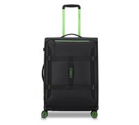 Roncato Norway 4 Rollen Trolley 64 cm mit Dehnfalte schwarz