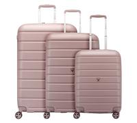 Roncato Relife 4 Rollen Kofferset 3-teilig mit Dehnfalte roségold