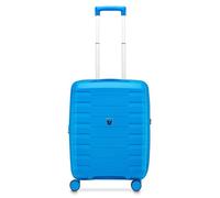 Roncato Skyline 2.0 4 Rollen Kabinentrolley 55 cm mit Dehnfalte blau