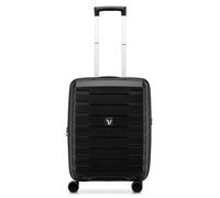Roncato Skyline 2.0 4 Rollen Kabinentrolley 55 cm mit Dehnfalte schwarz