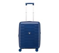 Roncato Skyline 2.0 4 Rollen Kabinentrolley 55 cm mit Dehnfalte blau