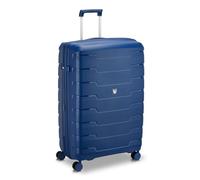 Roncato Skyline 2.0 4 Rollen Trolley 79 cm mit Dehnfalte blau