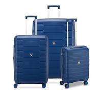Roncato Skyline 2.0 Kofferset (Großer, Mittelgroßer, Kabinen) Nachtblau