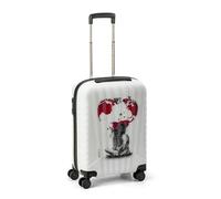 RONCATO Uno Art Trolley, Herz, 55 cm, Italian