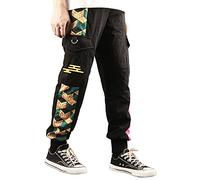 Roocnie Demon Slayer Jogger Pants Giyuu Cargo Pants Casual Sweatpants Laufhose mit Taschen Hip Hop