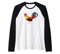Rooster Country Decor Chicken Gallo Gifts Rooster Raglan