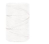 Rope Garn 3mm X 225m Zum Häkeln Makramee Taschen Baumwollschnur Polyester Bäckergarn Baumwollkordel Macrame Cord Baumwollgarn Baumwollfaden Geflochten Textilgarn Körbe Easy Yarn (28,3 Stück)