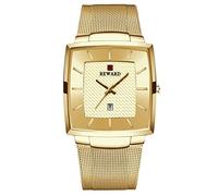 rorios Casual Herrenuhr Mode Uhren mit Edelstahlband Mesh Klassisch Analog Quarzuh für Herren Ultra Dünne Minimalistische Zifferblatt Armbanduhr