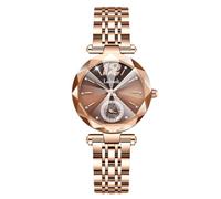 rorios Damen Elegant Armbanduhr Diamant Wasserdicht Uhr Frauen Analog Quarz Uhr Edelstahl Armband Damenuhren