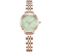 rorios Damen Uhr Analog Quarz Armbanduhr mit Roségold Edelstahlarmband Leuchtend Mode Damenuhr Wasserdicht Elegant Uhr für Damen