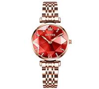 rorios Damen Uhren Analog Quarz Uhr mit Rosegold Edelstahlarmband wasserdichte Uhren Elegant Kleid Uhren für Frauen Mädchen