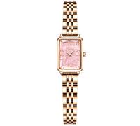 rorios Damen Uhren Analog Quarz Uhren Mode Mädchen Armbanduhr Quadrat Zifferblatt Minimalistisch Bracelets Women Watches