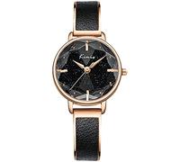 rorios Damen Uhren Wasserdicht Analog Quarz Armbanduhr mit Edelstahlarmband Elegant Sternenhimmel Kleid Uhr für Mädchen Frauen