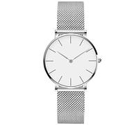 rorios Damen Uhren Wasserdicht Analog Quarz Armbanduhr mit Mesh Edelstahlarmband Ultradünne Minimalism Damen für Frauen Mädchen