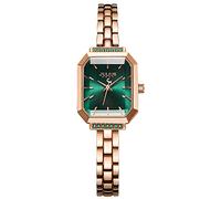 rorios Damen Uhren wasserdichte Analog Quarz Armbanduhr mit Edelstahlarmband Minimalistisch Quadrat Uhr Mode Kleid Uhr für Mädchen Frauen