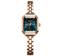 rorios Damen Uhren wasserdichte Analog Quarz Armbanduhr mit Edelstahlarmband Minimalistisch Quadrat Uhr Mode Kleid Uhr für Mädchen Frauen