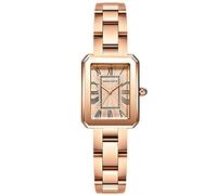 rorios Damen Uhren wasserdichte Analog Quarz Armbanduhr mit Edelstahlarmband Mode Quadrat Damenuhr Elengate Kleid Uhr für Mädchen Frauen
