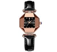 rorios Damenuhr Analog Quarz Uhr Mode Frauen Strass Dial Uhren Wasserdicht Armbanduhren für Mädchen Frauen