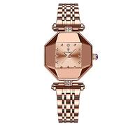 rorios Damenuhr Analog Quarz Uhr Mode Frauen Strass Dial Uhren Wasserdicht Armbanduhren für Mädchen Frauen