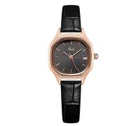 rorios Damenuhren Quadrat Zifferblatt Uhren mit Leder Armband Analog Quarz Uhr Mode wasserdichte Armbanduhr für Frauen