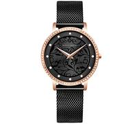 rorios Elegant Damen Uhren wasserdichte Quarz Armbanduhr Edelstahl Mesh Armbanduhr Casual Uhren für Mädchen Frauen
