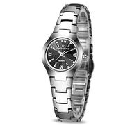 rorios Fashion Elegant Quartz Watches Stainless Steel Band Wrist Watch for Girl/Women