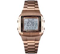 rorios Herren Armbanduhr Militär Uhren LED Sportuhr Männeruhren Edelstahl Band Digital Uhren für Herren