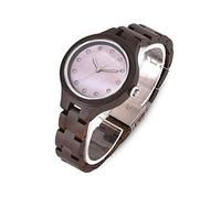 rorios Herren Damen Holzuhr Leuchtende Holz-Armbanduhr Analog Quarz Holzuhr mit Holzarmband Natürliche Leichte Holzuhren Herren & Damen