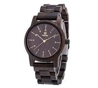 rorios Herren Holzuhr Holz-Armbanduhren Herren Analog Quarz Uhr Leicht Holzuhren Männer Mode Männer Holzuhren