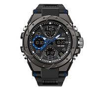 rorios Herren Militär Sportuhr Digital Quarz Uhr mit Silikon Armband Digitaluhren für Männer Jugendliche Elektronische Uhr mit Alarm Timer