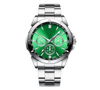 RORIOS Herren Uhren Analog Quarz Armbanduhr Wasserdicht Männer Uhr mit Edelstahl Armband Multifunktionale Mode Herrenuhr Elegant Uhr Herren Kleid