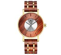 rorios Holz Armbanduhren Mode Herren Holzuhr Analog Quarz Uhr Holzuhren Männer Minimalistisches Men Watch