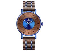 rorios Holz Armbanduhren Mode Herren Holzuhr Analog Quarz Uhr Holzuhren Männer Minimalistisches Men Watch