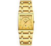 rorios Klassische Herren Uhren Analog Quarz Armbanduhren Edelstahlband Zifferblatt Multifunction Uhr mit Kalender Modische Männer Armbanduhr