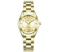 rorios Mode Damen Uhren Analog Quarz Armbanduhr mit Edelstahlarmband wasserdichte Elegant Uhren für Mädchen Frauen