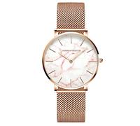 rorios Mode Damen Uhren Wasserdicht Analog Quarz Armbanduhr mit Edelstahlarmband Minimalism Damen für Frauen Mädchen