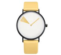 rorios Mode Damenuhren Analog Quarz Uhr mit Lederband Ultradünne Wasserdicht Uhr Minimalist Armbanduhr für Damen