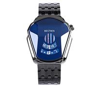 rorios Mode Herrenuhr Analog Quarz Armbanduhr Kreative Männer Uhren mit Edelstahl Armband Wasserdicht Cooles Armbanduhren für Herren