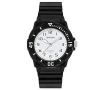 rorios Paar Quarz Armbanduhr Herren Damen Uhr Leuchtend Analog Uhren Einfach Freizeit Uhr Mode Harz Uhr 50m wasserdichte Wrist Watch für Mädchen Schwarz Weiß A