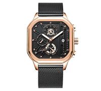 rorios Sport Herren Uhren Leuchtend Armbanduhr Chronograph Quartz Uhren Kalender Uhren für Männer