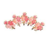 RORPOIR Kirschblüten Anstecknadeln 25 Stück Rosa Legierungsblumenbroschen für Damen Kleidung Rucksack und Hochzeit Frühling