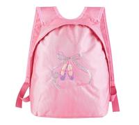 Rosa Balletttasche, Niedlicher Ballett-Tanzrucksack für Mädchen Oxford-Stoff Ballerina-Tanztasche für Mädchen Kinderrucksack Ballett Sport Reißverschlusstasche für Kinder und Jugendliche (Rosa)