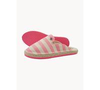 Rosa Damen-Pantoletten Espadrille Slip-In 39