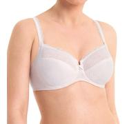 Rosa Faia by Anita Eloise Bügel-BH - Damen BH mit dreigeteilten Cups, floraler Spitze, Pünktchen-Print und edlem Zieranhänger - femininer Alltags-BH